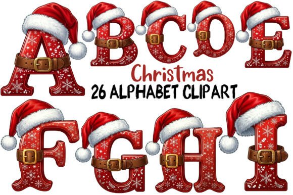 Download Christmas Alphabet Clipart - Alphabet clipart Collection