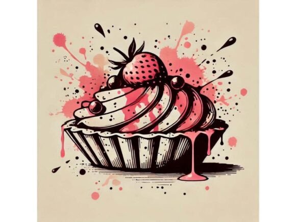 Download Inkblot-style Dessert, Abstract Splashes - Ink Collection