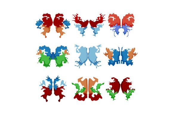 Download Rorschach Inkblot Test Displaying Psycho - Ink Collection