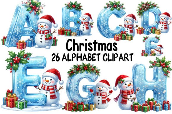 Download Christmas Alphabet Clipart - Alphabet clipart Collection